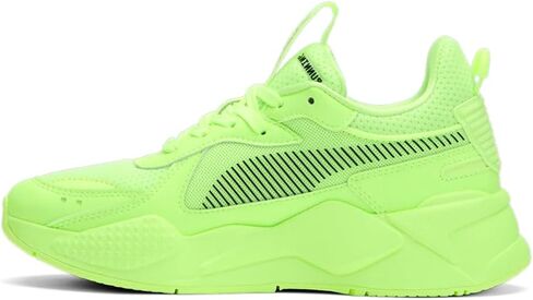 PUMA Womens Rs-X Vibes Striped Logo Lace Up Sneakers Shoes Casual - Yellow in Saudi Arabia
