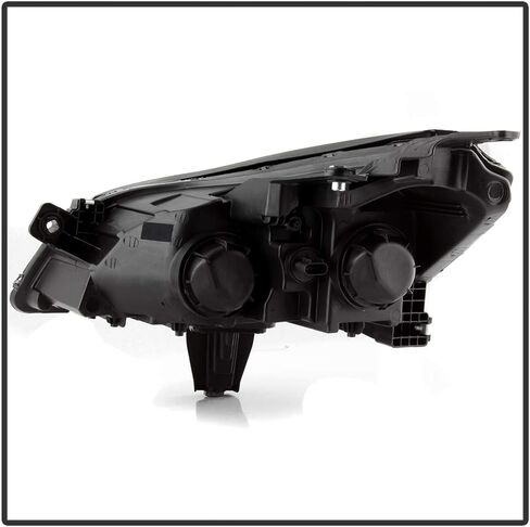 ACANII - For [Halogen Model] 2009-2012 Chevy Traverse LS | LT Chrome Headlights Headlamps Pair Set Assembly Left+Right in Saudi Arabia
