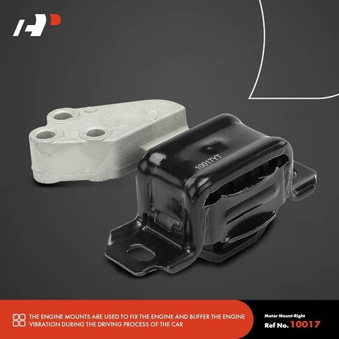 A-Premium Engine Motor Mount and Transmission Mount Kit Compatible with Smart Fortwo 2008-2015 1.0L, Not Fit Turbocharged, Automatic Transmission or Manual Transmission, 2-PC Set in Saudi Arabia