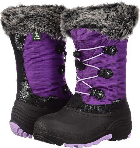Kamik Girls Powdery2 Winter Boots,Grape,10T in Saudi Arabia