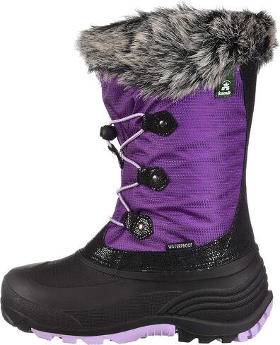 Kamik Girls Powdery2 Winter Boots,Grape,10T in Saudi Arabia