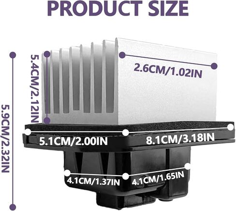 79330-SNA-A01 HVAC Front AC Blower Motor Resistor Control Module, Compatible with RDX 2007-2012, TSX 2004-2014, Accord 2003-2012, Civic 2001-2011 etc, Replace OE# 79330-SDA-A01, 79330-SDG-W41 in Saudi Arabia