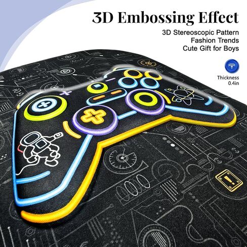 3D Video Game Backpack for Boys 3 Layer Compartment Bookbag Lightweight Waterproof Kids Ergonomic Daypack for School Travel Picnic in Kuwait