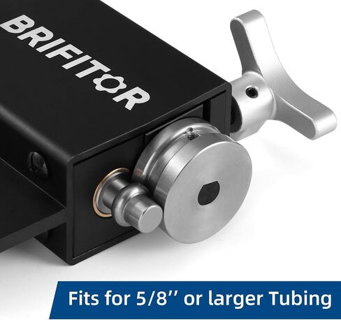 Tubing Bead Roller Pipe Bead Roller Tool For Intake or Intercooler Aluminum Copper Brass or Thin Steel Piping Up to 4 Inch, With Nylon Vise Jaws Pads For Better Fix on Bench Vise in Saudi Arabia