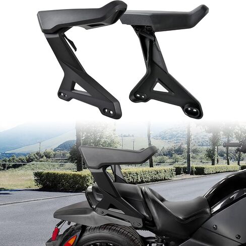 SAUTVS Passenger Armrests for Can-Am Spyder F3, Rear Arm Rest Kit for 2015-2025 Can-Am Spyder F3 / F3-S, 2016-2025 Can-Am Spyder F3-T / F3 Limited Accessories Replace #219400726 in Saudi Arabia