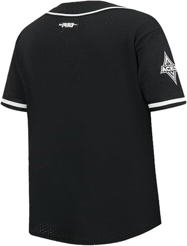 Big Boys WNBA Las Vegas Aces Classic Player Name and Number Mesh Button Down Top in Saudi Arabia
