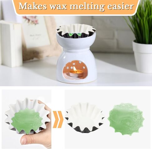 50PCS Wax Melt Warmer Liners-Reusable Wax Warmer Containers Leakproof Cups for Scented Candle,Wax Burner,Electric Wax Warmers, Plug Warmers,Wax Melter and Candle Warmer,Black in Saudi Arabia