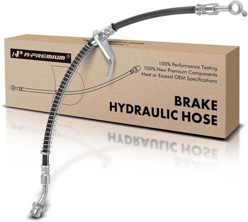 A-Premium Front Passenger Brake Hydraulic Hose Compatible with Select Hyundai and Kia Models - Ioniq, Niro, 2017-2020 - Replace# 58732G2000 in Saudi Arabia