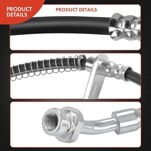 A-Premium Front Passenger Brake Hydraulic Hose Compatible with Select Hyundai and Kia Models - Ioniq, Niro, 2017-2020 - Replace# 58732G2000 in Saudi Arabia