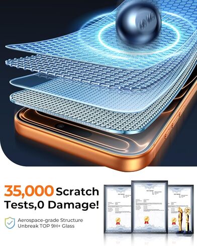 3 عبوات من MRGLAS لهاتف iPhone 16 Pro Max واقي شاشة للخصوصية مقاس 6.9 بوصة، بدون فقاعات، إزالة تلقائية للغبار 23 درجة من الزجاج المقوى المضاد للتجسس [حماية عسكرية 10X] حافظة صديقة in Kuwait