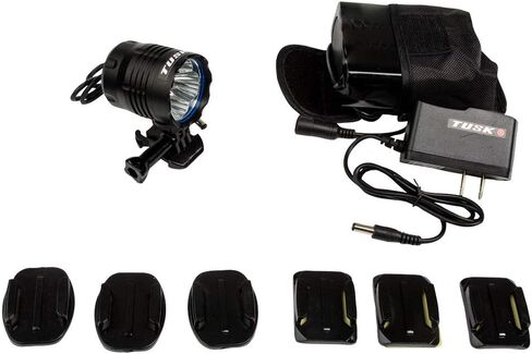 TUSK Helmet Light Kit One Light Two Batteries in Saudi Arabia