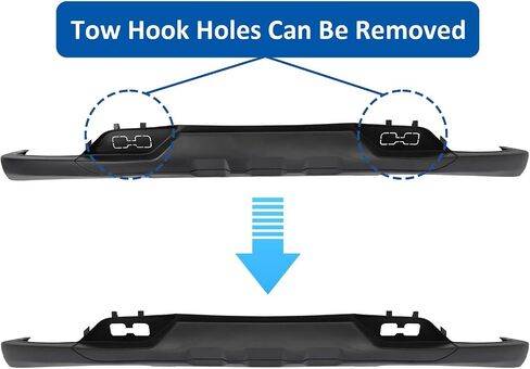 Front Bumper Valance For 2016-2019 Chevy Silverado 1500 W/Tow Hook Holes W/O Z71 in Saudi Arabia