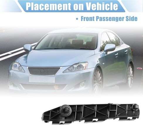 X AUTOHAUX Bumper Bracket Side Retainer for Lexus IS 250 A/T 2006-2013 for Lexus IS 250 M/T 2006-2012 No.5253553011/5253553010 in Saudi Arabia