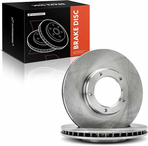 A-Premium 11.69 inch (297mm) Front Vented Disc Brake Rotors Compatible with Select Toyota Models - Tacoma 1995-2004, 4Runner 1996-2002, 2-PC Set in Saudi Arabia