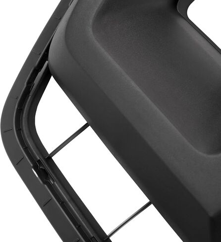HECASA Front Lower Bumper Skid Plate Compatible with 2015-2020 Chevy Chevrolet Colorado Base LT WT Z71 Replacement for 22891697 GM1095206 W/Tow Hook Hole Black in Saudi Arabia