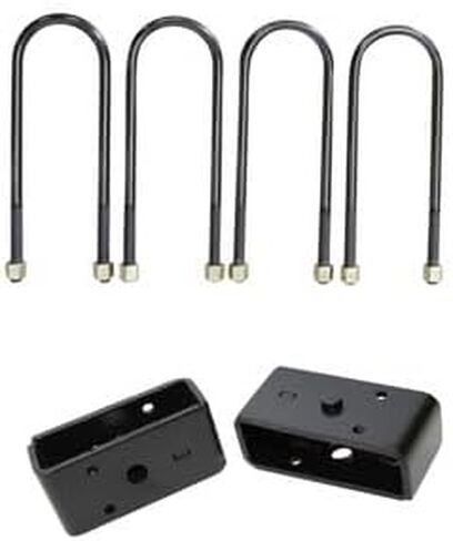 Freedom Off-Road 2" Rear Lift Blocks with Extended U-Bolts for 2021+ Ford F150 in Saudi Arabia