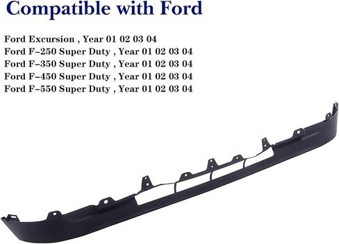 الستارة العلوية للمصد الأمامي من CarPartsDepot متوافقة مع 99-04 FORD F250 F350 F450 Excursion Super Duty FO1095176 in Saudi Arabia