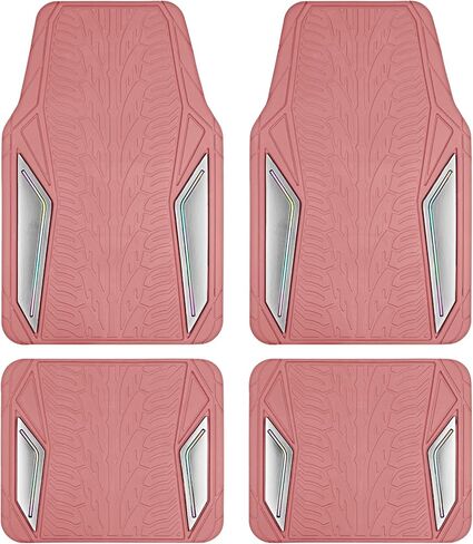 الحصير الموافقة المسبقة عن علم من طابق المطاط التلقائي ، فيلم الألومنيوم الأرجواني مع حصائر السيارات الملونة للسيارات ، والدعم غير المنزلق ، وحماية من جميع الأحوال الجوية ، وبطانة مناسبة للسيارات وسيارات الدفع الرباعي والشاحنات والشاحنات in Kuwait