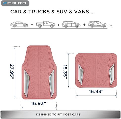 الحصير الموافقة المسبقة عن علم من طابق المطاط التلقائي ، فيلم الألومنيوم الأرجواني مع حصائر السيارات الملونة للسيارات ، والدعم غير المنزلق ، وحماية من جميع الأحوال الجوية ، وبطانة مناسبة للسيارات وسيارات الدفع الرباعي والشاحنات والشاحنات in Kuwait