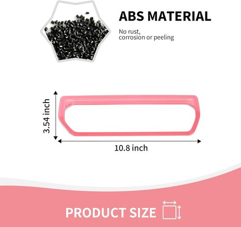 Differential Control Panel Trim Cover Compatible with 2021-2025 Ford Bronco Interior Accessories Pink in Saudi Arabia