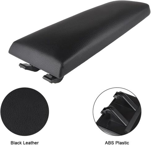 Black Center Console Lid Armrest Kit Replacement fit for VW for Beetle 99-10 for Golf 99-05 for Jetta 99-05 for Passat 99-05 in Saudi Arabia