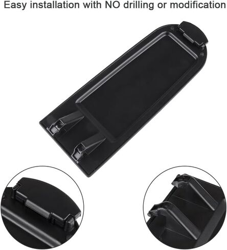 Black Center Console Lid Armrest Kit Replacement fit for VW for Beetle 99-10 for Golf 99-05 for Jetta 99-05 for Passat 99-05 in Saudi Arabia
