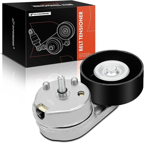 A-Premium Belt Tensioner Assembly with Pulley Compatible with Land Rover Range Rover Sport 2010-2012, Discovery 2014-2017, LR4 2010-2011/2014-2016, 3.0L 5.0L, Replace# APV3454, 534035810 in Saudi Arabia