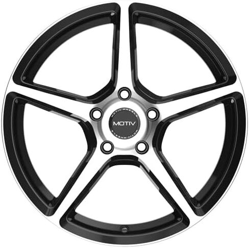 Motiv 433MB 17x7.5 5x4.5 "+40 ملم أسود/حافة عجلة ميكانيكية 17" بوصة in Saudi Arabia