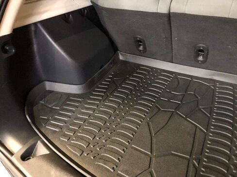 Cargo Liner - Trunk Mat for Jeep Compass 2007-2017 – Weather-Resistant Trunk Mats for Cars with Raised Lip – Non-Slip Car Trunk Mat Rubber – Easy to Install – Laser Pre-Cut Design in Saudi Arabia