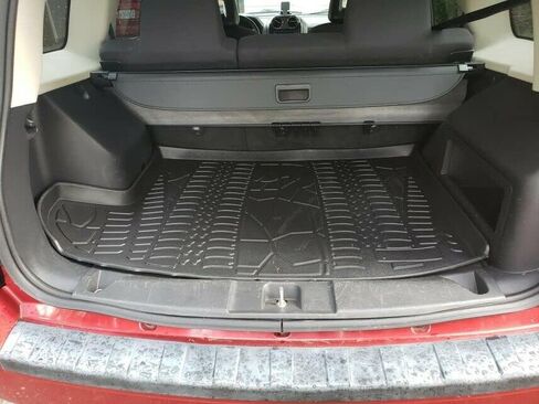 Cargo Liner - Trunk Mat for Jeep Compass 2007-2017 – Weather-Resistant Trunk Mats for Cars with Raised Lip – Non-Slip Car Trunk Mat Rubber – Easy to Install – Laser Pre-Cut Design in Saudi Arabia
