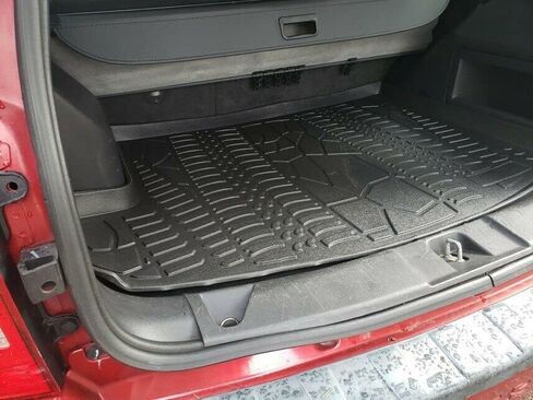 Cargo Liner - Trunk Mat for Jeep Compass 2007-2017 – Weather-Resistant Trunk Mats for Cars with Raised Lip – Non-Slip Car Trunk Mat Rubber – Easy to Install – Laser Pre-Cut Design in Saudi Arabia