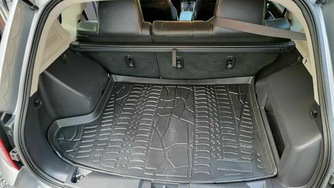 Cargo Liner - Trunk Mat for Jeep Compass 2007-2017 – Weather-Resistant Trunk Mats for Cars with Raised Lip – Non-Slip Car Trunk Mat Rubber – Easy to Install – Laser Pre-Cut Design in Saudi Arabia