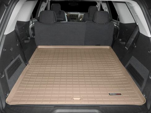 WeatherTech Cargo Trunk Liner for Acadia Limited, Outlook, Acadia - Behind 2nd Row (41410) Tan in Saudi Arabia