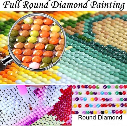 YIMORE 5D DIY Diamond Art Painting Kits for Grim Reaper Bats 14X20 inches for Adults Kids，Full Round Drill Crystal Rhinestone Embroidery for Home Wall Decor in Kuwait