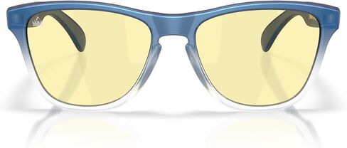 نظارات شمسية دائرية للرجال من Oakley OO9508 Frogskins S، سماوي/أزرق/لون Shift Fade/Prizm Gaming، 53 مم in Saudi Arabia