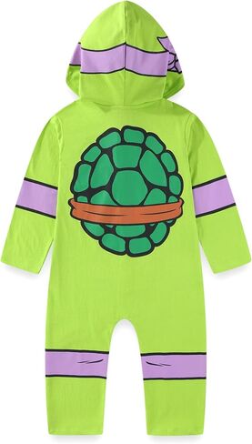 معطف بغطاء للرأس من Nickelodeon Teenage Mutant Ninja Turtles Leonardo Boys للأطفال الصغار والكبار in Saudi Arabia