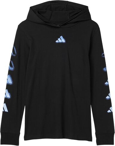 تي شيرت بغطاء رأس بشعار Overspray للأولاد من adidas (للأطفال الكبار) in Saudi Arabia