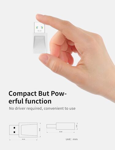 محول USB ذكر إلى USB C 10 حزم، نقل شحن سريع للغاية من USB إلى USB C ووظيفة OTG، محول USB-A إلى USB-C متوافق مع iPhone15 Plus Pro Max/iPad Pro Air 4 Mini 6 أجهزة USB تقريبًا in Kuwait