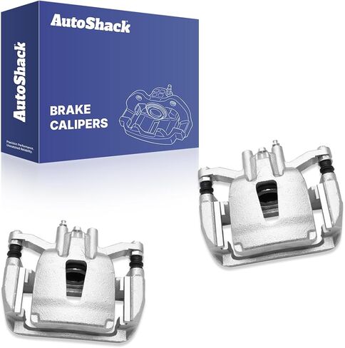 AutoShack Rear Brake Calipers Red | Replacement for 2012-2016 Ford F-150 2018-2020 Ford F-150 2012-2018 Ford Lobo | 2-PC in Saudi Arabia