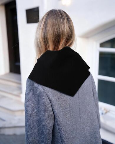 Knit Triangle Scarf for Women Y2k Head Scarf Warm Crochet Hair Bandana Winter Triangle Shawl in Saudi Arabia