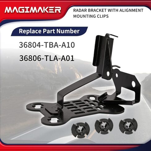 Radar Bracket 36804-TBA-A10 36806-TLA-A01 Compatible with Honda Civic 2019 2020 2021 with Alignment Mounting Clips in Saudi Arabia
