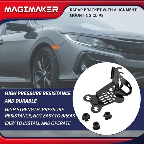 Radar Bracket 36804-TBA-A10 36806-TLA-A01 Compatible with Honda Civic 2019 2020 2021 with Alignment Mounting Clips in Saudi Arabia