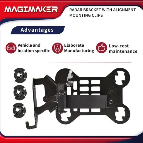 Radar Bracket 36804-TBA-A10 36806-TLA-A01 Compatible with Honda Civic 2019 2020 2021 with Alignment Mounting Clips in Saudi Arabia