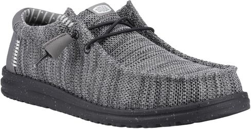 Hey Dude Wally Stretch Sox Tan Size 13, Men’s Shoes, Men's Slip-on Loafers, Comfortable & Light-Weight in Saudi Arabia