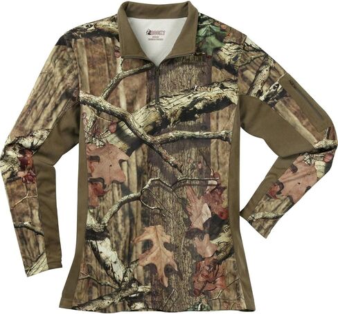 ROCKY Women's SilentHunter 1/4 Zip Camo Shirt in Saudi Arabia