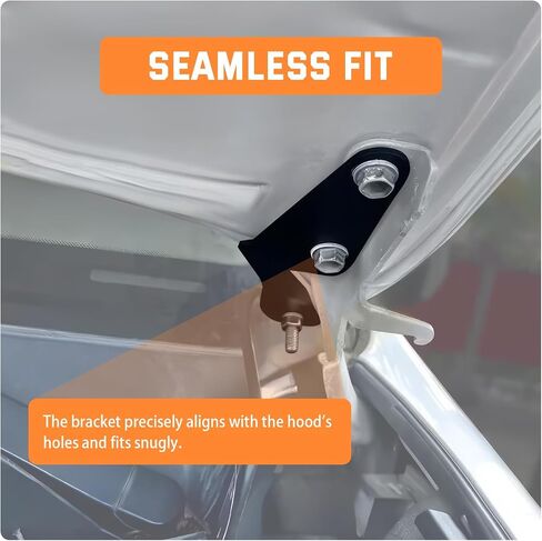 Samman F150 Hood Ditch Light Mount Raptor Engine Hood Hinge LED Pods Mounting Brackets for LED Cube LED Pods Antenna Compatible with Ford F150 2004-2014 & 1st Gen SVT Raptor in Kuwait