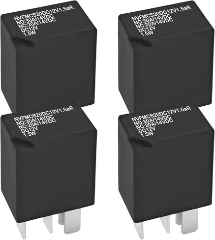 Relay NVFMCS20DC12V1.5aR - 12VDC 5-Pin Automotive Power Relay in Saudi Arabia