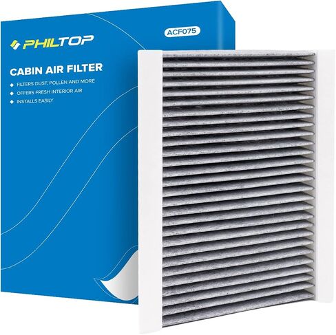 PHILTOP Cabin Air Filter, Replacement for CF8791A, Silverado 1500 (1999-2002), Tahoe (2000-2002), Sierra 1500 (1999-2002), Yukon (2000-2002), Premium ACF049 Cabin Filter with Filter Up Dust Pollen in Saudi Arabia