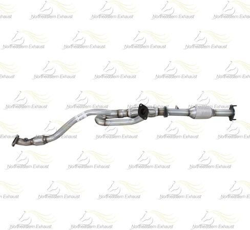 Exhaust Rear Catalytic with Y Pipe Compatible for 2009-2017 Chevy Traverse 3.6L | EPA-Approved | Stainless Steel | Northeastern Exhaust | Free Gaskets Included | Direct Fit in Saudi Arabia