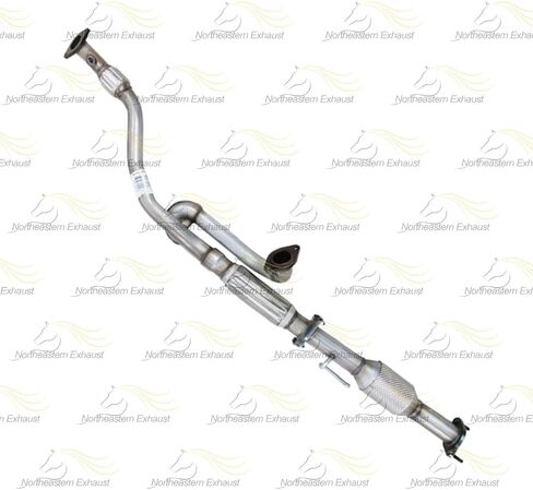 Exhaust Rear Catalytic with Y Pipe Compatible for 2009-2017 Chevy Traverse 3.6L | EPA-Approved | Stainless Steel | Northeastern Exhaust | Free Gaskets Included | Direct Fit in Saudi Arabia